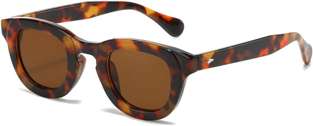 Овальные солнцезащитные очки для женщин, линзы с градиентом конфетного цвета; модные темно-зеленые солнцезащитные очки с заклепками, защита от УФ-излучения UV400 UUPTTPL, Leopard Tea
Овальные солнцезащитные очки для женщин, линзы с градиентом конфетного цвета; модные темно-зеленые солнцезащитные очки с заклепками, защита от УФ-излучения UV400 UUPTTPL, Leopard Tea