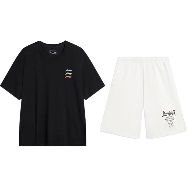 LINING Повседневная спортивная одежда унисекс black+white
LINING Повседневная спортивная одежда унисекс black+white