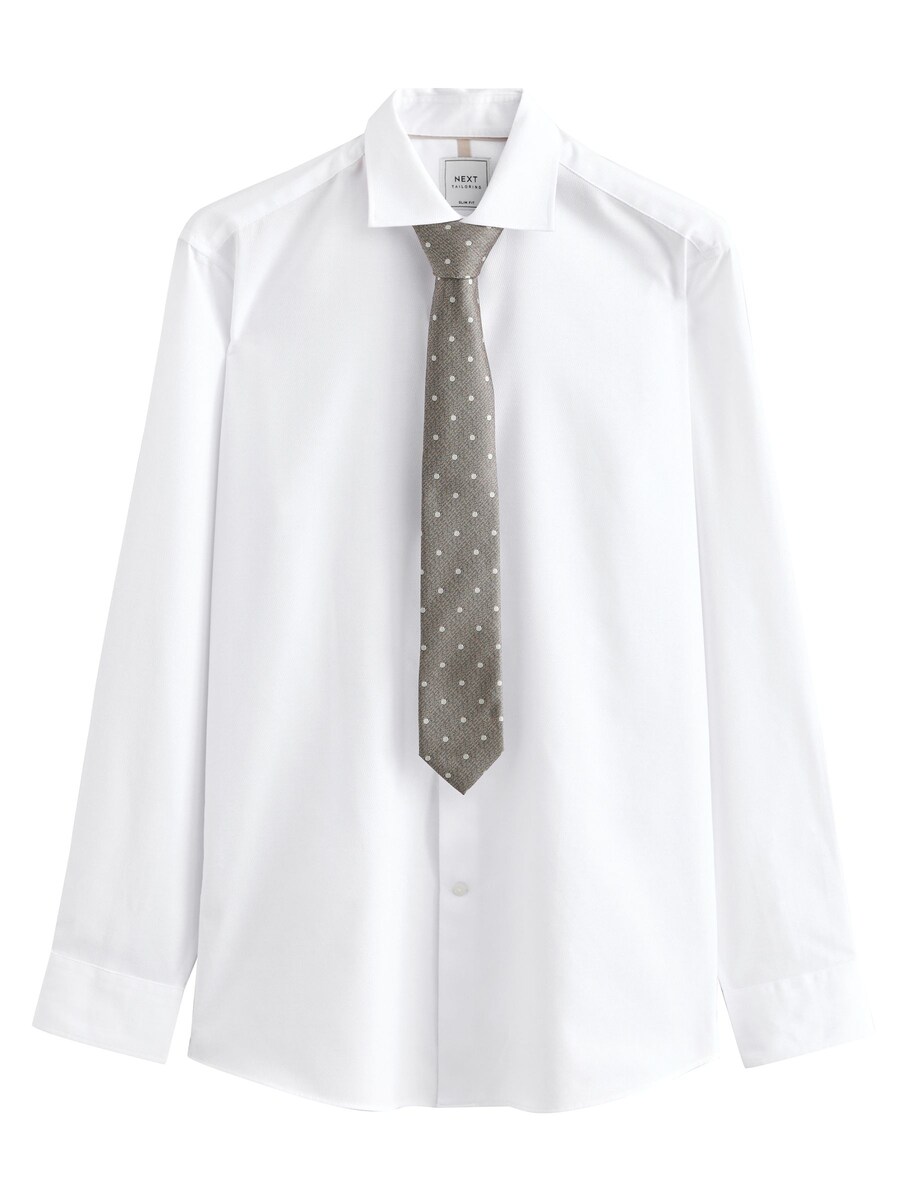 Удобная рубашка на пуговицах Next, белый
Удобная рубашка на пуговицах Next, белый