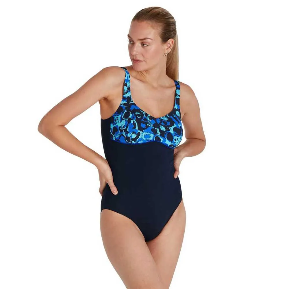 Купальник Speedo Contourlustre Shaping, синий
Купальник Speedo Contourlustre Shaping, синий