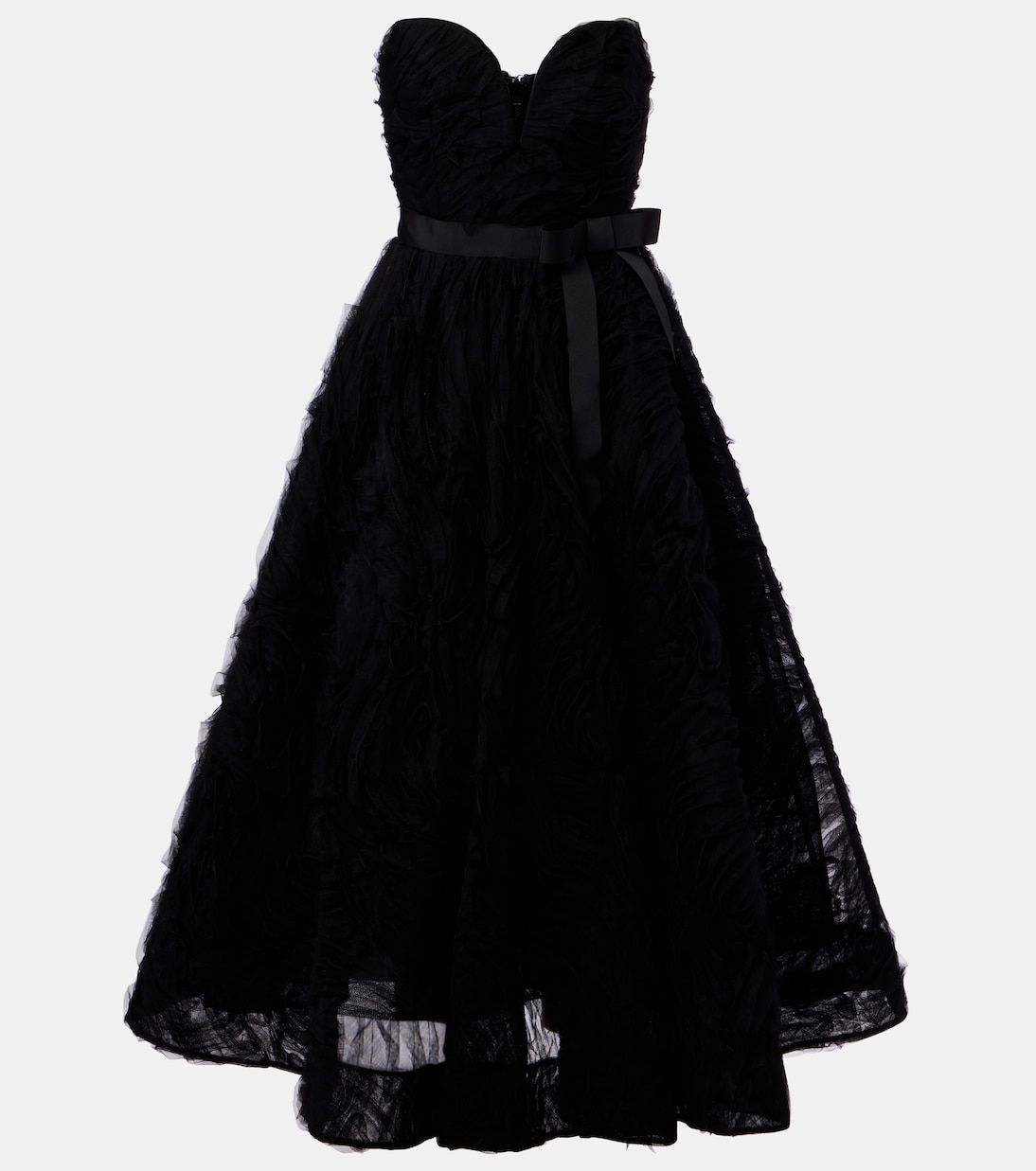 Платье миди из тюля с вышивкой ив Rebecca Vallance, черный
Платье миди из тюля с вышивкой ив Rebecca Vallance, черный