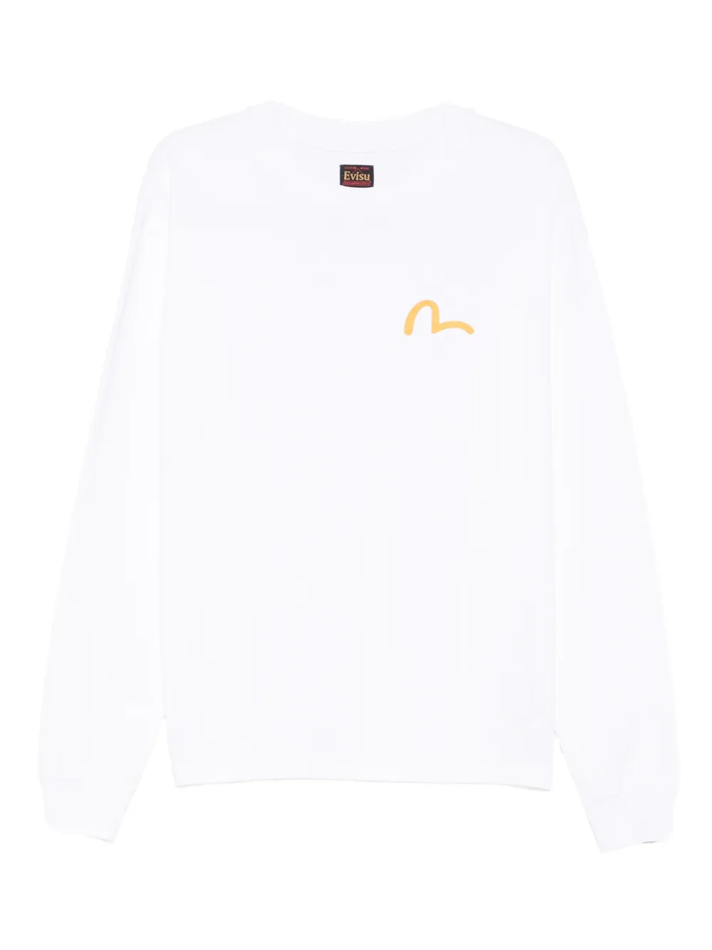 Свитер с логотипом Evisu, белый
Свитер с логотипом Evisu, белый