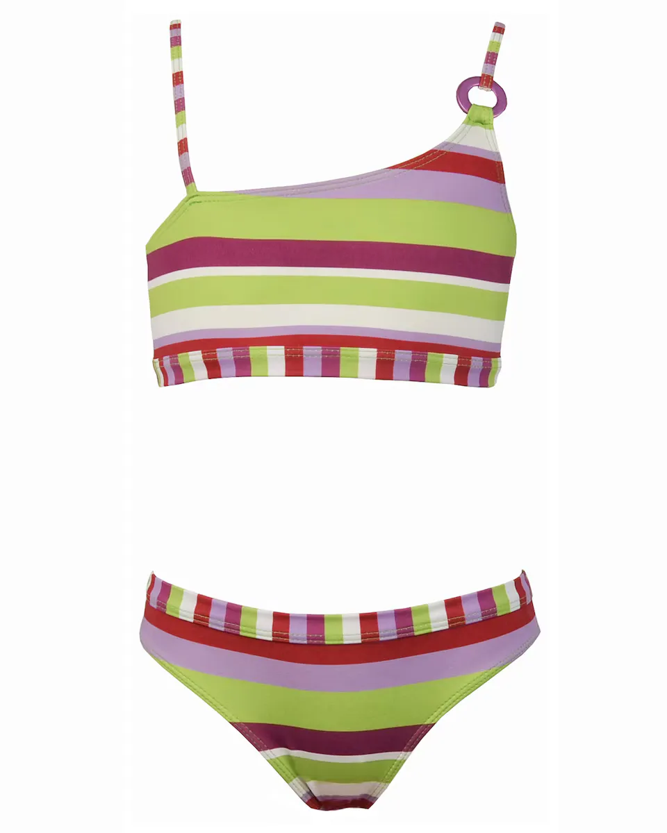 Асимметричное женское бикини Emi с полосатым принтом Red Point, мультиколор
Асимметричное женское бикини Emi с полосатым принтом Red Point, мультиколор