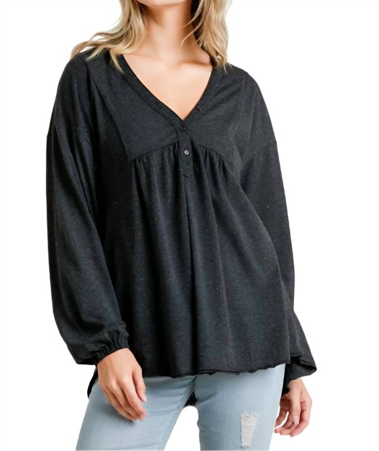 Серая бэбидолл топ с буфами на рукавах Umgee, серый
Серая бэбидолл топ с буфами на рукавах Umgee, серый