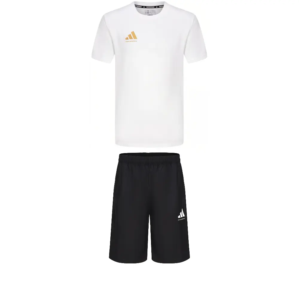 Adidas Тхэквондо повседневный спортивный комплект Unisex белый+черный
Adidas Тхэквондо повседневный спортивный комплект Unisex белый+черный