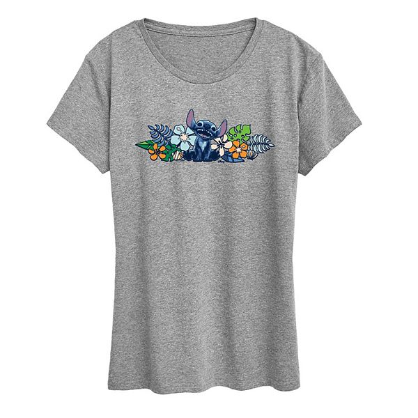 Футболка Lilo & Stitch женская с цветочным принтом Disney, Heather Gray
Футболка Lilo & Stitch женская с цветочным принтом Disney, Heather Gray