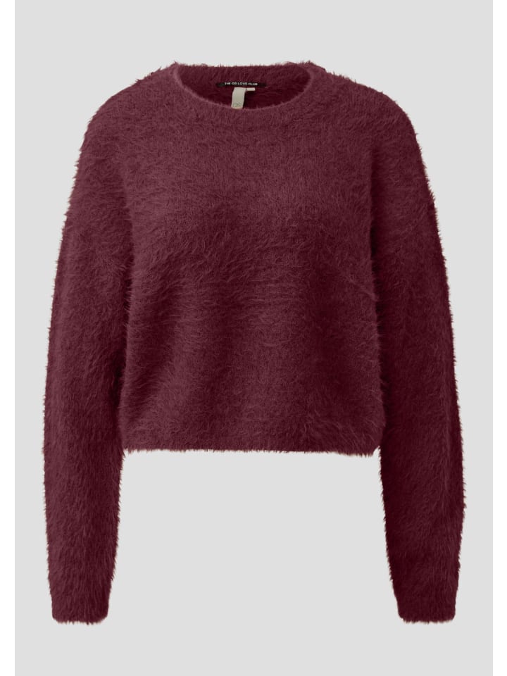 Вязаный свитер в цвете 39W0_bordeaux QS
Вязаный свитер в цвете 39W0_bordeaux QS