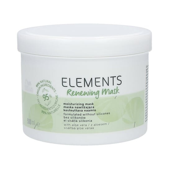 Увлажняющая маска, 500 мл Wella Professionals, Elements Renewing
Увлажняющая маска, 500 мл Wella Professionals, Elements Renewing