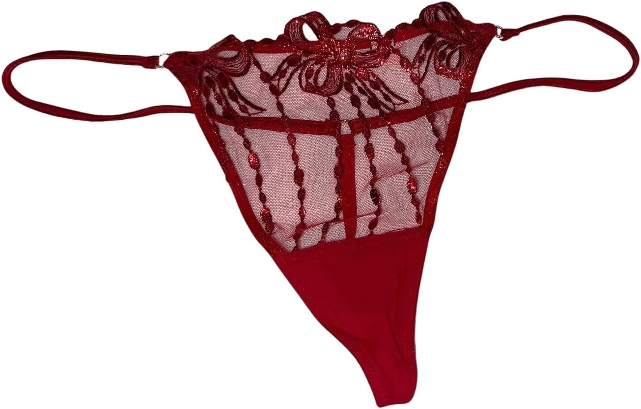 Victoria's Secret Трусики V-String с вышивкой бантиком и сеткой, цвет Red, новые, Red/Lipstick
Victoria's Secret Трусики V-String с вышивкой бантиком и сеткой, цвет Red, новые, Red/Lipstick