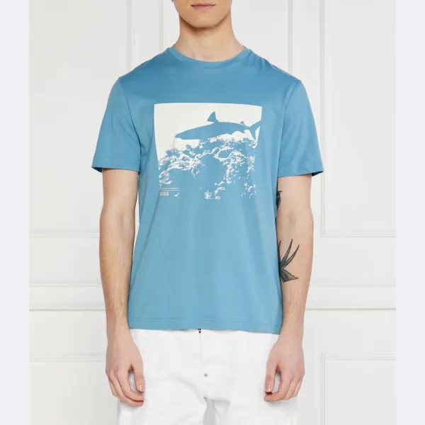 Te_Sea_Horse футболка обычного кроя Boss, синий
Te_Sea_Horse футболка обычного кроя Boss, синий