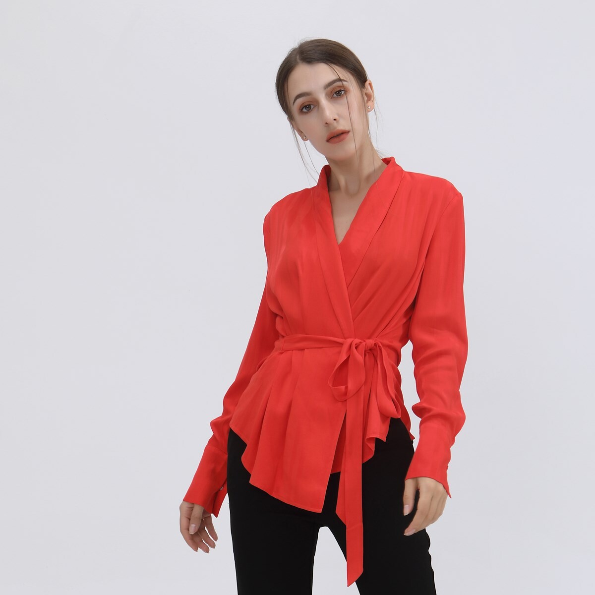 Блузка с запахом Smart And Joy, красный
Блузка с запахом Smart And Joy, красный