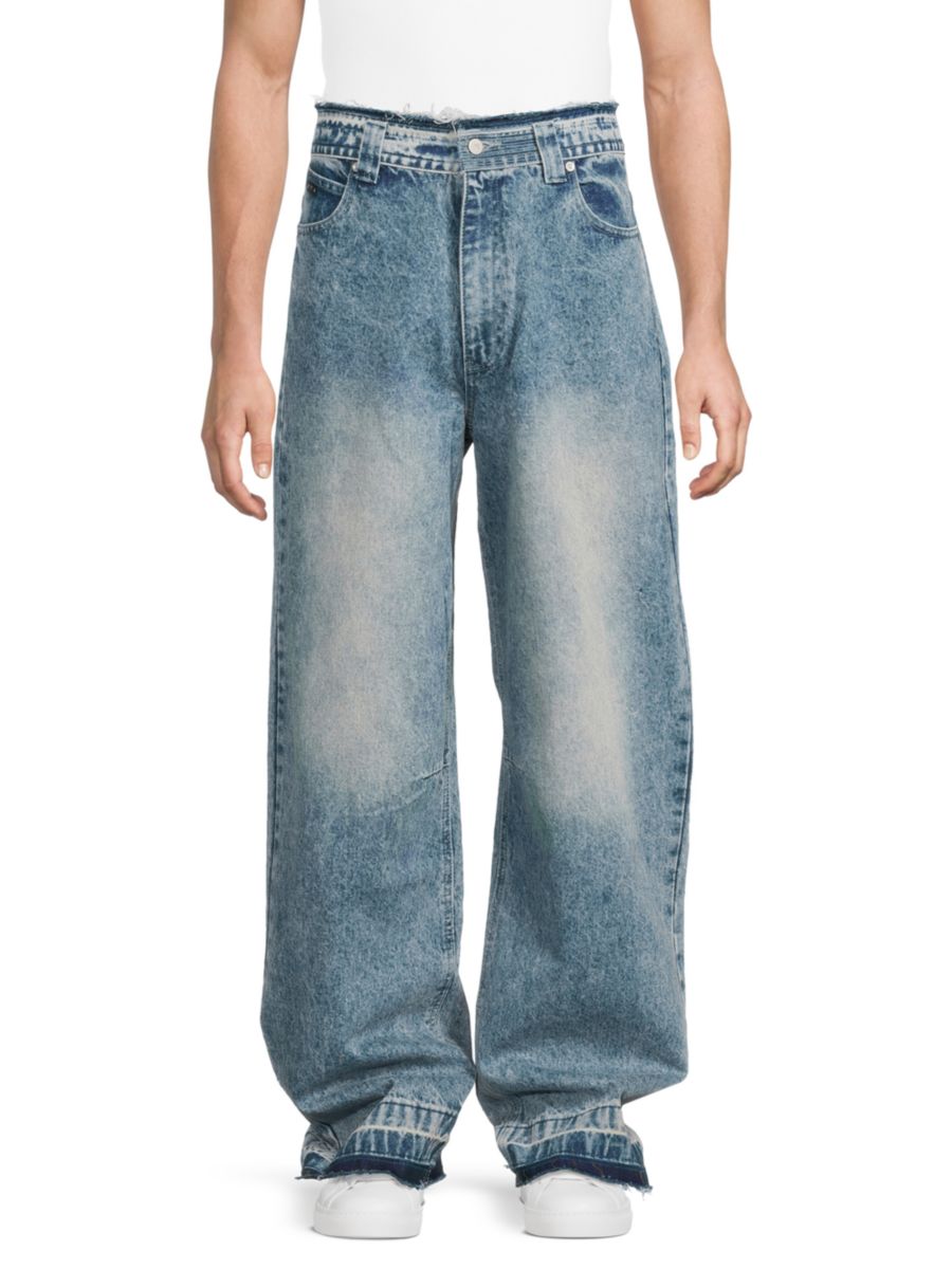 Джинсы с широкими штанинами RTA, цвет Cobalt Blue 
Джинсы с широкими штанинами RTA, цвет Cobalt Blue