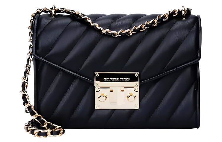 Сумка через плечо из кожи розовой коровы, маленькая женская черная MICHAEL KORS
Сумка через плечо из кожи розовой коровы, маленькая женская черная MICHAEL KORS