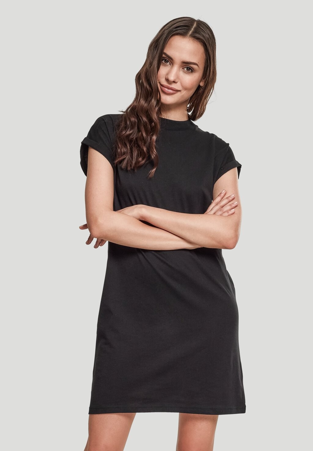 Платье из джерси Urban Classics, черный
Платье из джерси Urban Classics, черный