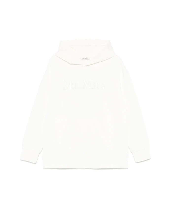 Белая классическая толстовка с капюшоном и карманами. Max Mara, белый
Белая классическая толстовка с капюшоном и карманами. Max Mara, белый