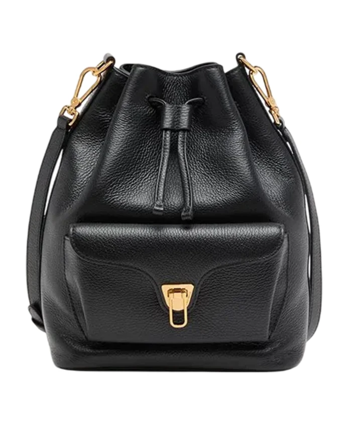 Черная кожаная сумка через плечо Coccinelle, черный
Черная кожаная сумка через плечо Coccinelle, черный