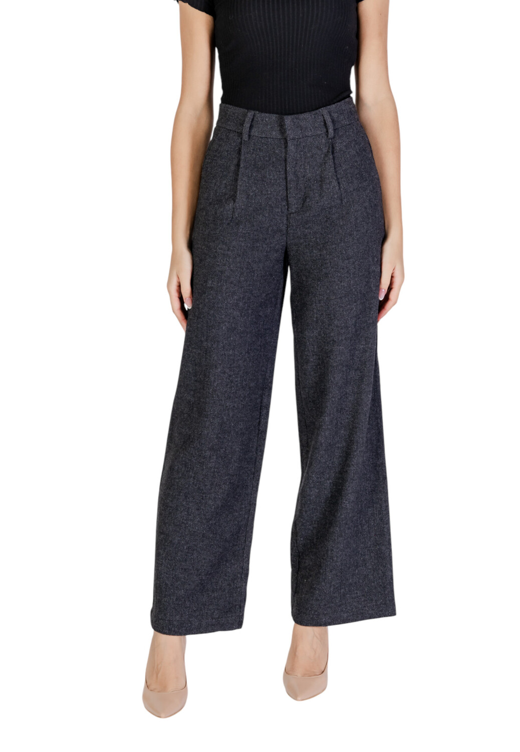 Брюки женские ONLY широкого кроя теплые, серый
Брюки женские ONLY широкого кроя теплые, серый