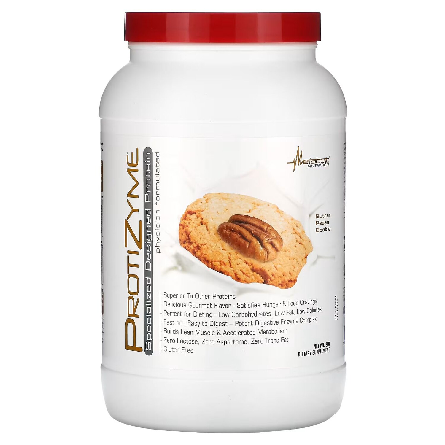 Protizyme, Специально разработанный протеин, печенье с маслом пекан, 2 фунта Metabolic Nutrition
Protizyme, Специально разработанный протеин, печенье с маслом пекан, 2 фунта Metabolic Nutrition