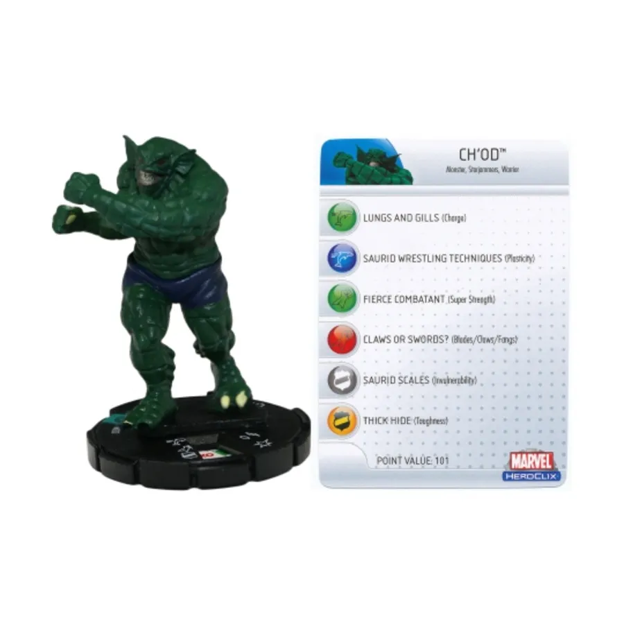 Ч'Од, Marvel HeroClix - Giant-Size X-Men - Singles
Ч'Од, Marvel HeroClix - Giant-Size X-Men - Singles