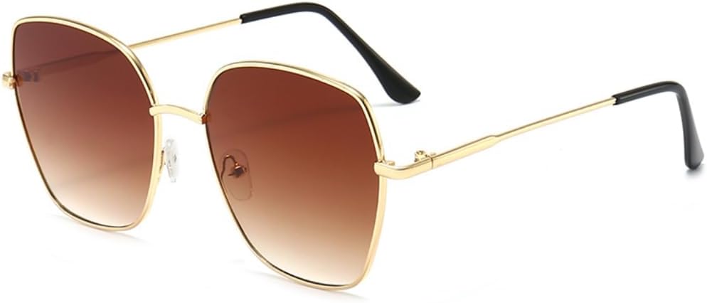 Женские солнцезащитные очки высокого класса, компактные, модные, с защитой от УФ-излучения, градиентная оправа 2025, большая металлическая оправа (двойные стеклянные вставки) YHNNH, Double Tea Slices
Женские солнцезащитные очки высокого класса, компактные, модные, с защитой от УФ-излучения, градиентная оправа 2025, большая металлическая оправа (двойные стеклянные вставки) YHNNH, Double Tea Slices