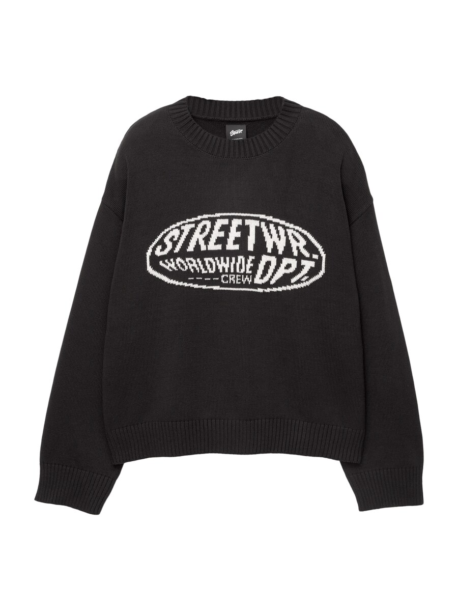 Свитер Pull&Bear STWD, черный
Свитер Pull&Bear STWD, черный