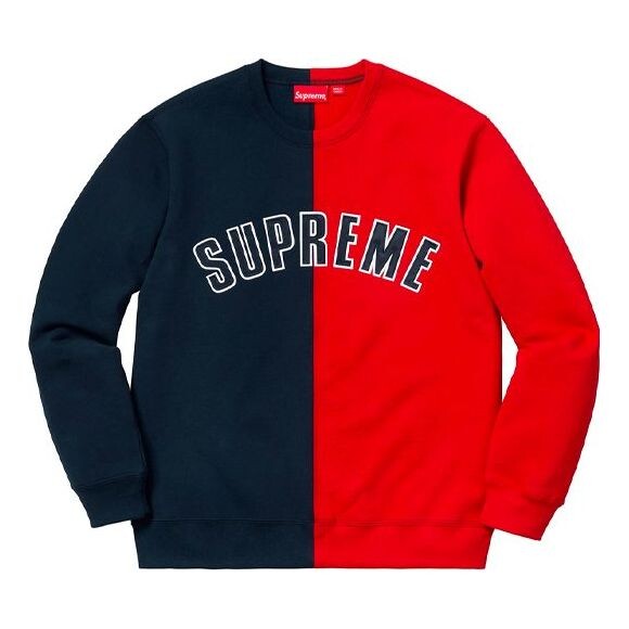 Толстовка fw18 split crewneck sweatshirt navy Supreme, синий
Толстовка fw18 split crewneck sweatshirt navy Supreme, синий