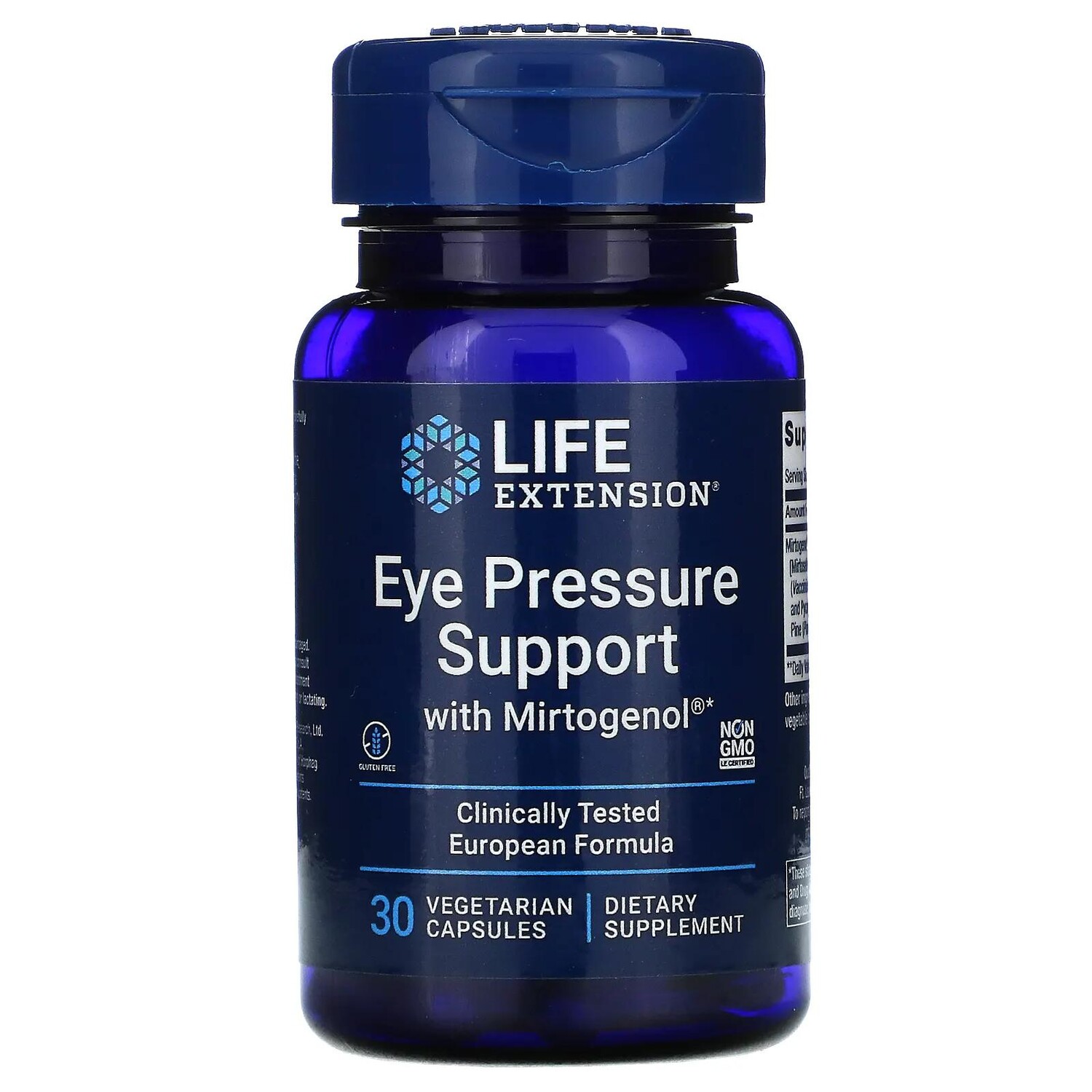 Life Extension Eye Pressure Support с миртогенолом 30 вегетарианских капсул
Life Extension Eye Pressure Support с миртогенолом 30 вегетарианских капсул