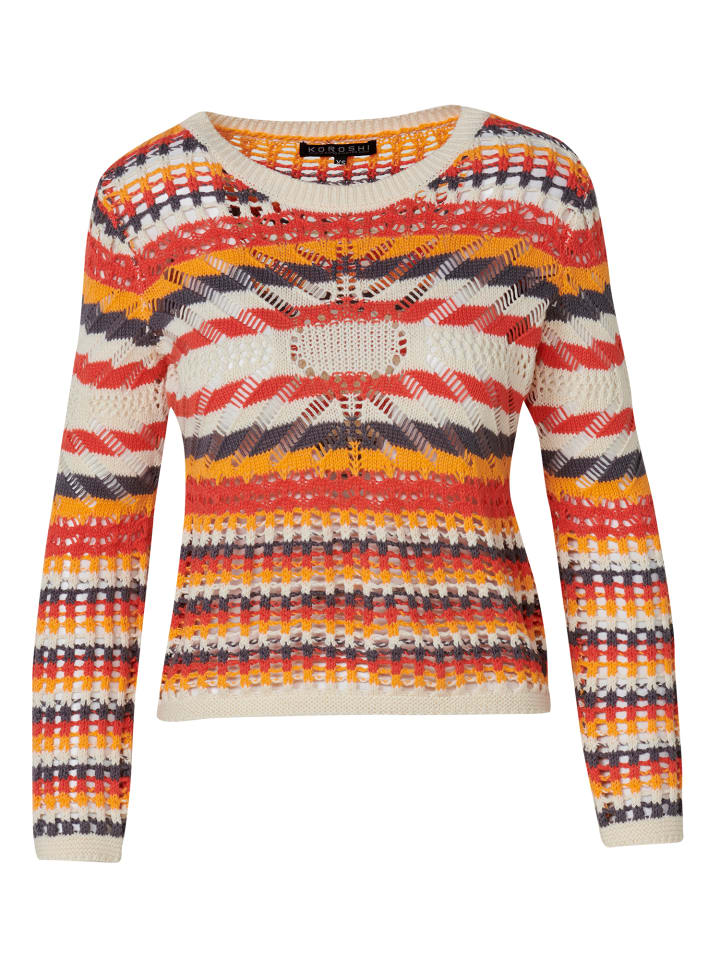 Вязаный свитер KOROSHI, красочный
Вязаный свитер KOROSHI, красочный