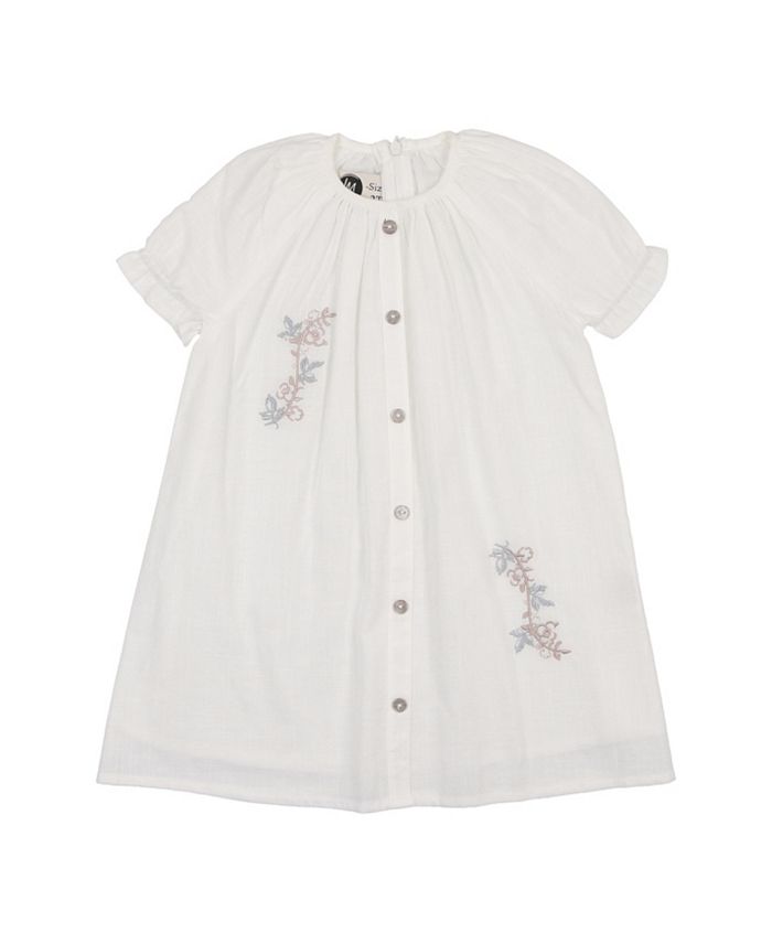 Нежное платье с цветочным принтом и короткими рукавами для девочек - Little Kid Maniere, слоновая кость/кремовый
Нежное платье с цветочным принтом и короткими рукавами для девочек - Little Kid Maniere, слоновая кость/кремовый