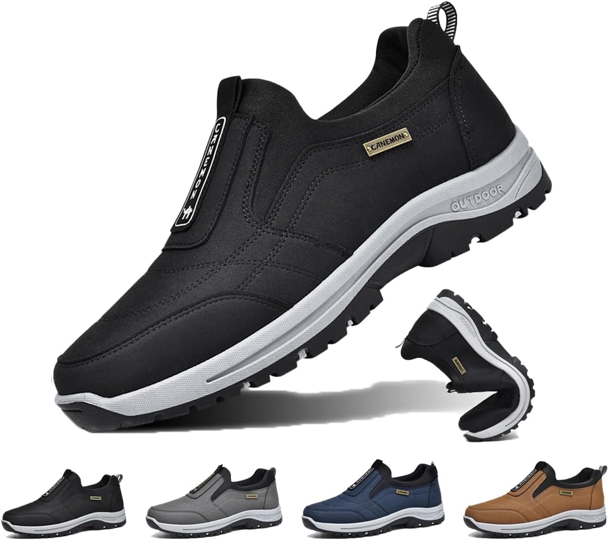 Мужские слипоны для комфортной ходьбы без шнурков, легкие дышащие повседневные кроссовки для улицы и дома, с поддержкой свода стопы, летние повседневные обувь Generic, черный
Мужские слипоны для комфортной ходьбы без шнурков, легкие дышащие повседневные кроссовки для улицы и дома, с поддержкой свода стопы, летние повседневные обувь Generic, черный