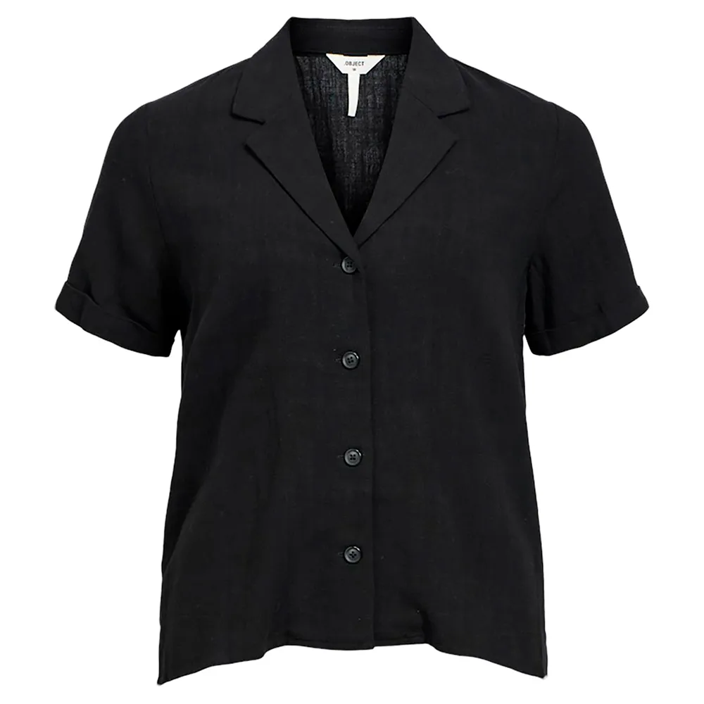 Блузка с коротким рукавом Object Sanne, черный
Блузка с коротким рукавом Object Sanne, черный