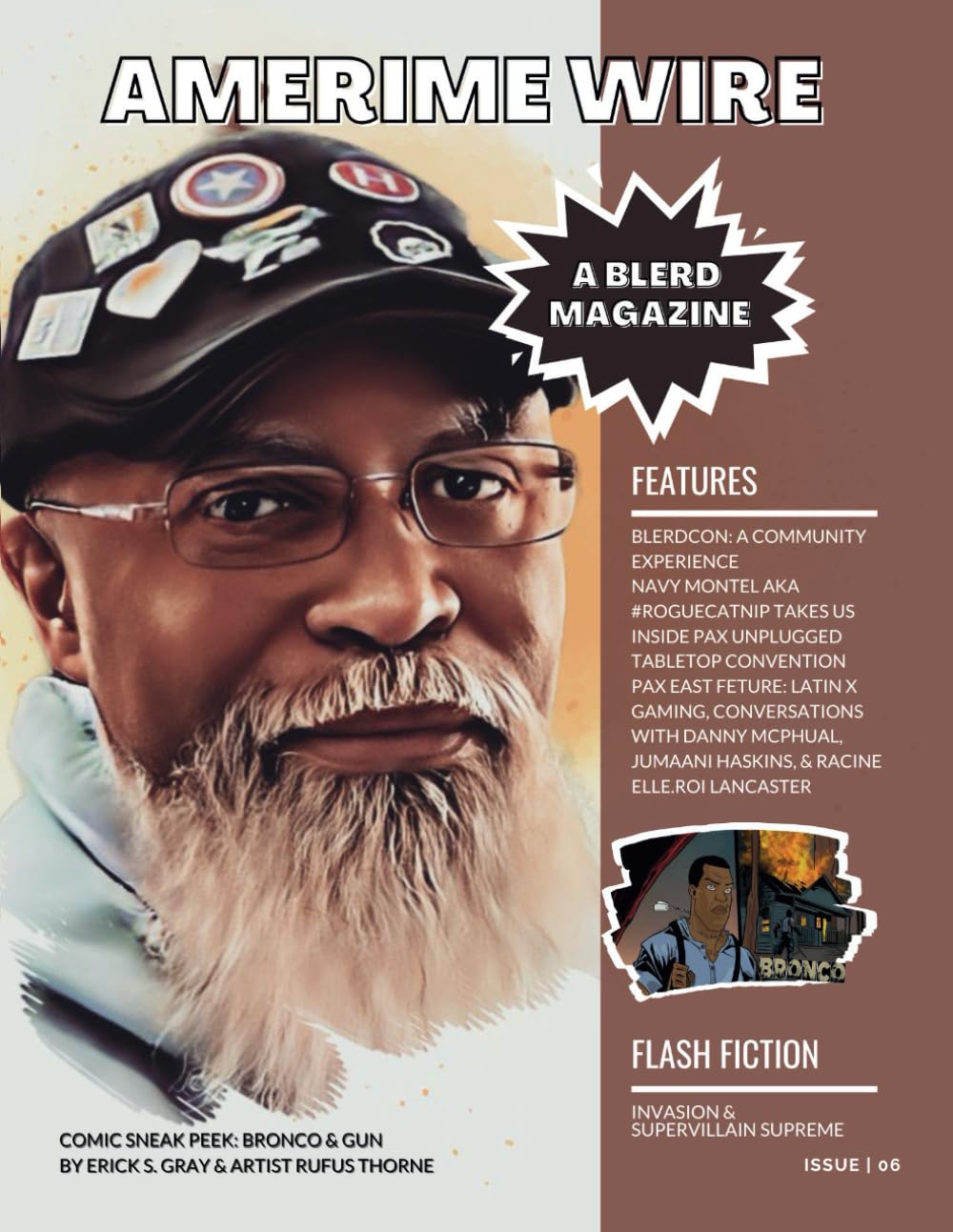 Amerime Wire: Issue 6 (A BLERD MAGAZINE) (Independently published)
Amerime Wire: Issue 6 (A BLERD MAGAZINE) (Independently published)