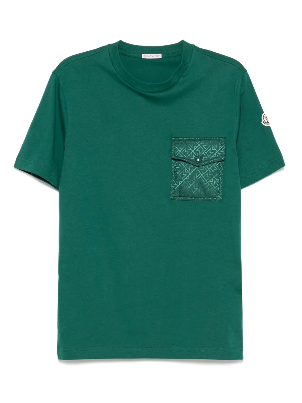 Футболка с короткими рукавами MONCLER, зеленый
Футболка с короткими рукавами MONCLER, зеленый