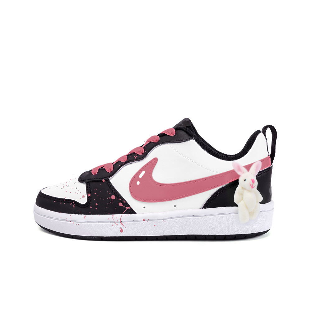 Кроссовки Nike Court Borough Skateboarding Shoes Women's Low-top Core Black / Cloud White / Team Shock Pink 2, черный
Кроссовки Nike Court Borough Skateboarding Shoes Women's Low-top Core Black / Cloud White / Team Shock Pink 2, черный