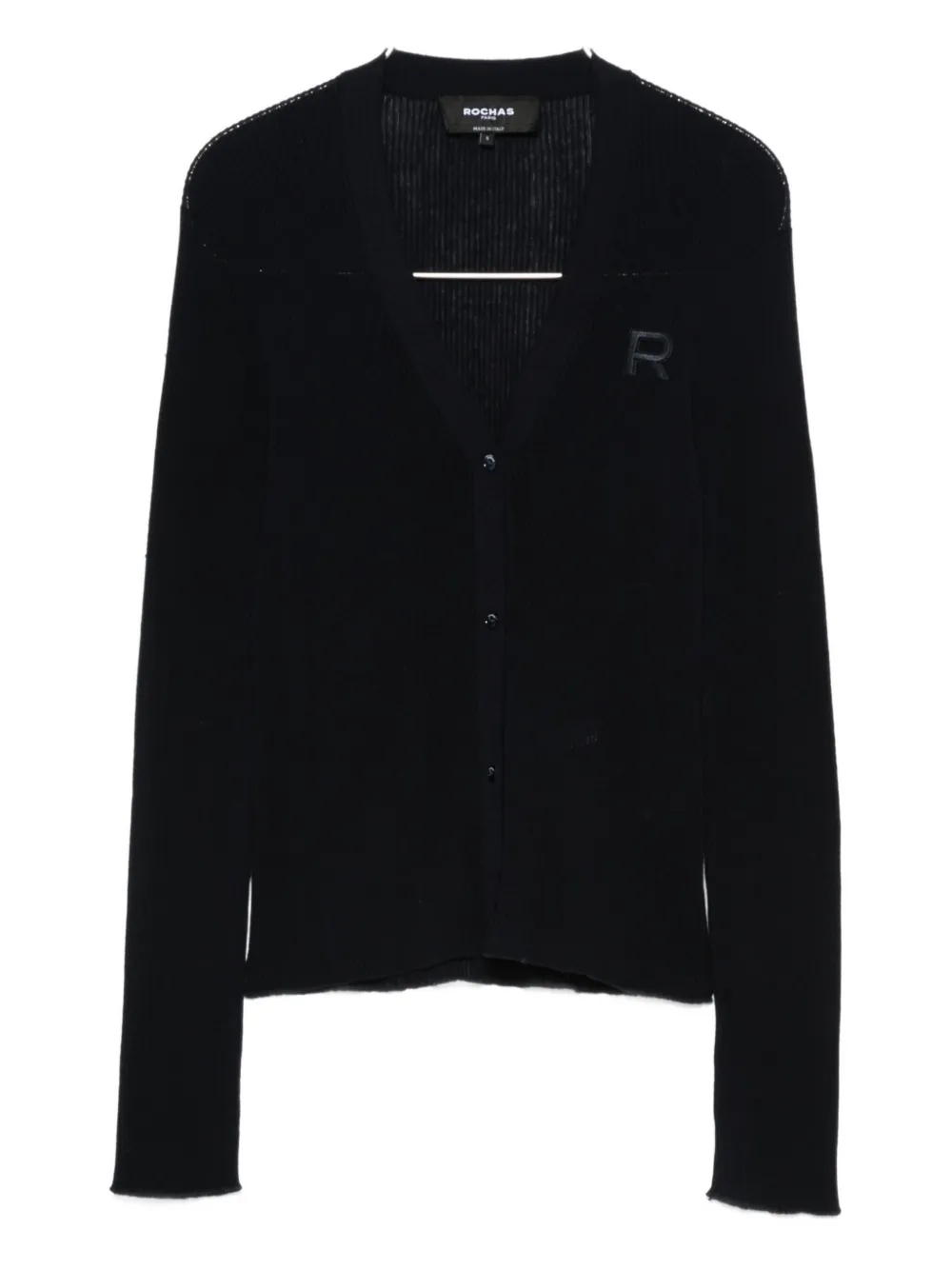 Кардиган в рубчик Rochas, синий
Кардиган в рубчик Rochas, синий