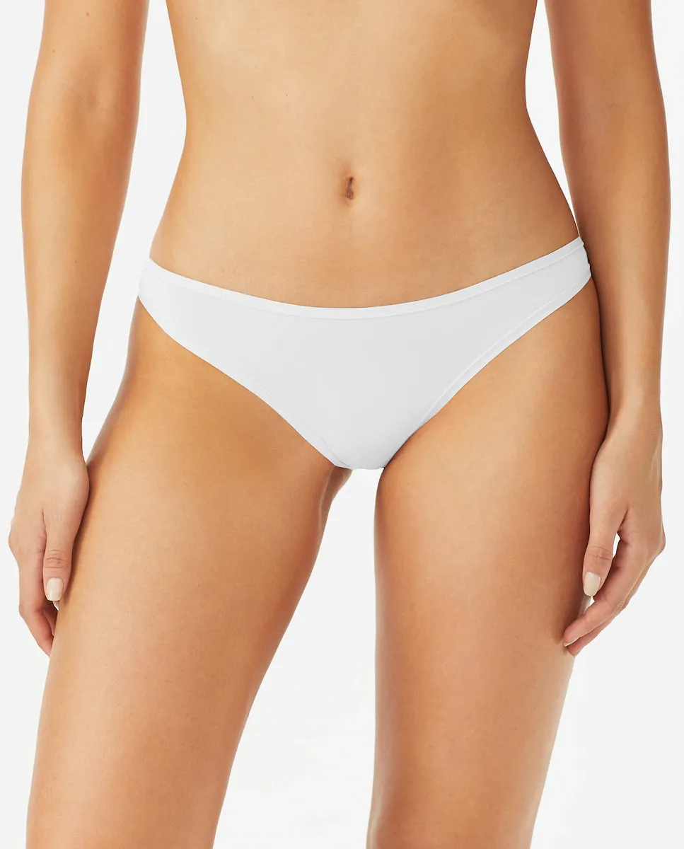 Базовые плавки бикини из микрофибры Promise, белый
Базовые плавки бикини из микрофибры Promise, белый