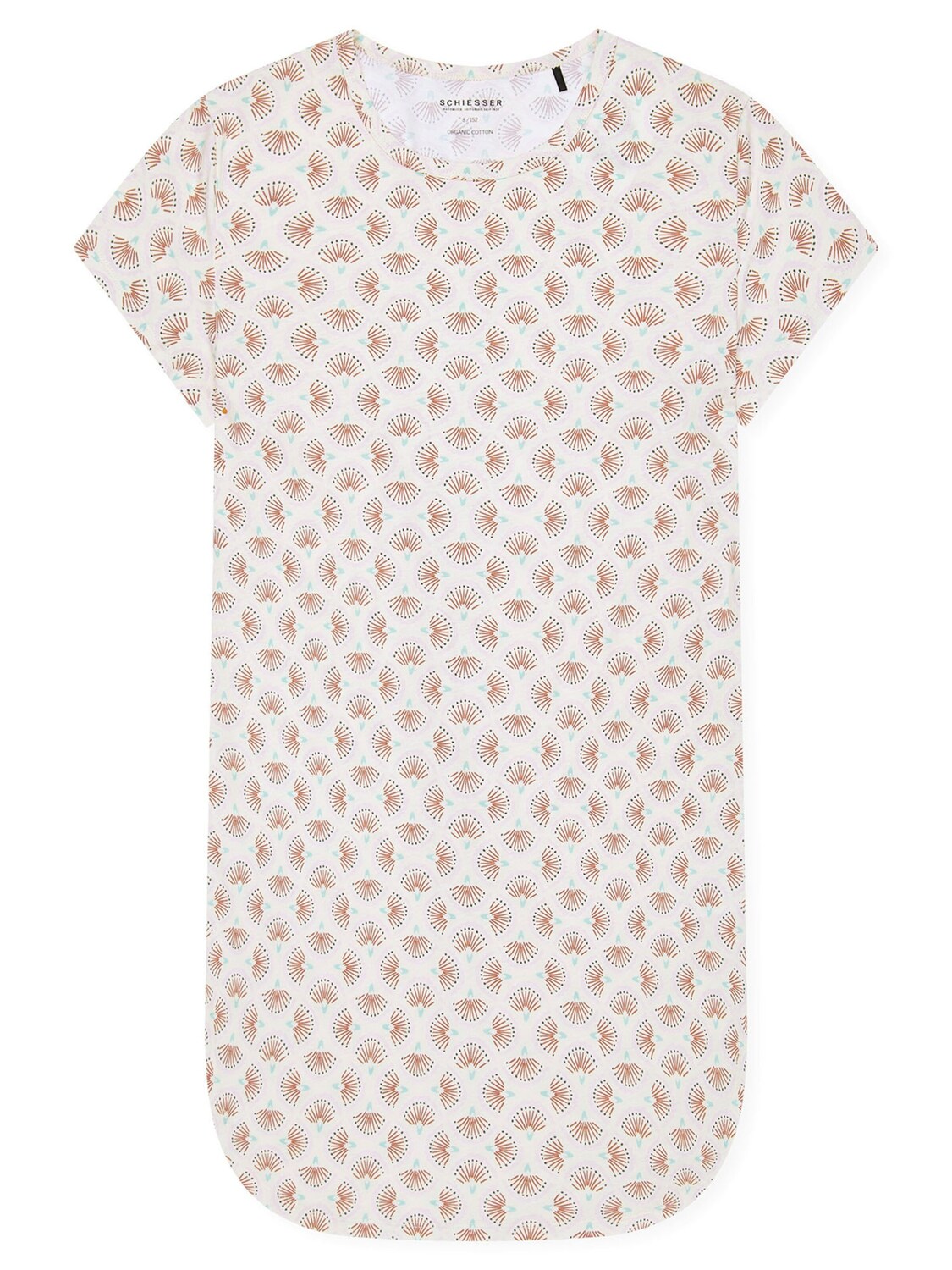 SCHIESSER Ночная сорочка 'Nightwear' в цвете Rose, Pearl White
SCHIESSER Ночная сорочка 'Nightwear' в цвете Rose, Pearl White