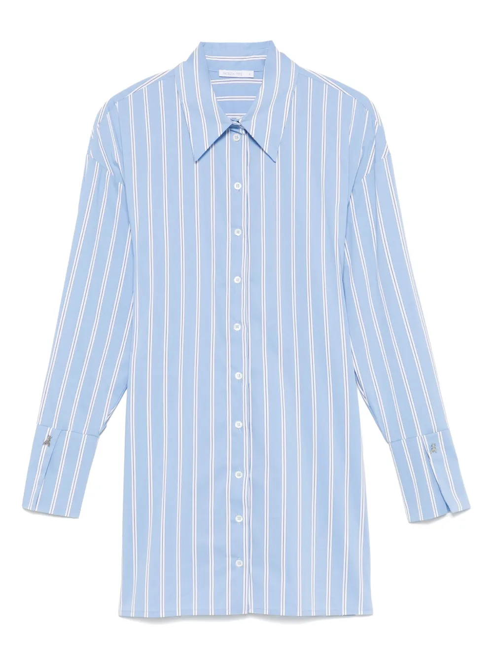 Платье-рубашка с полосатым принтом Patrizia Pepe, синий
Платье-рубашка с полосатым принтом Patrizia Pepe, синий