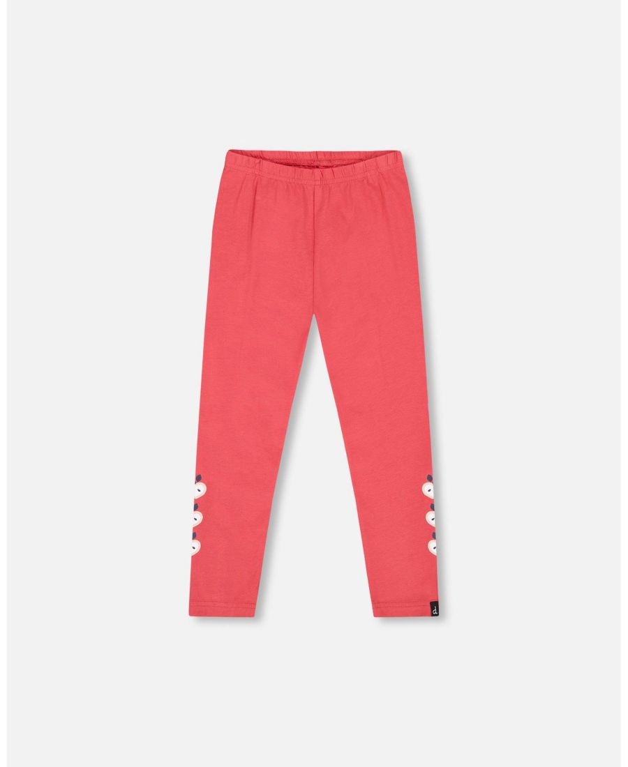 Хлопковые леггинсы для девочек, красные с яблоками - для малышек/детей Deux par Deux, Red
Хлопковые леггинсы для девочек, красные с яблоками - для малышек/детей Deux par Deux, Red