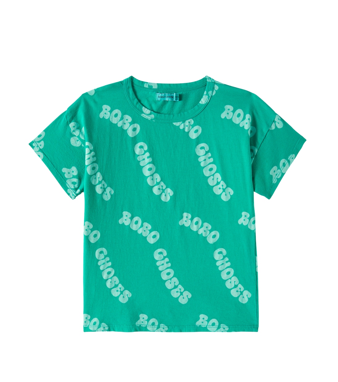 Футболка из хлопкового джерси с логотипом Bobo Choses, зеленый
Футболка из хлопкового джерси с логотипом Bobo Choses, зеленый