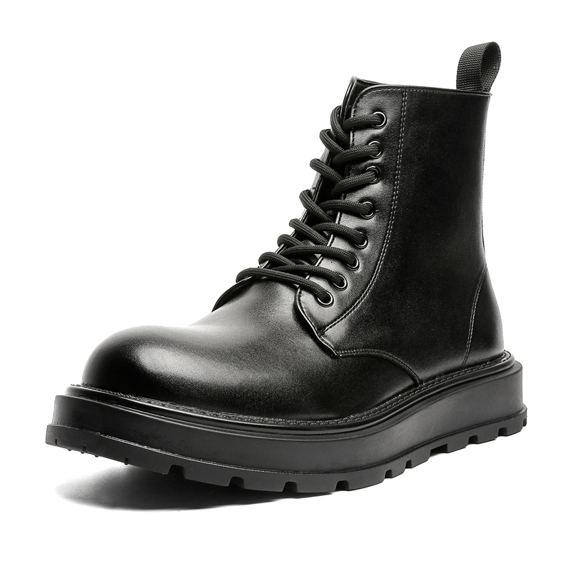 V ZERO FIVE Мотоциклетные ботинки короткие мартинсы 3,5 см мужские черные европейско-американские ретро с черной овчинной подкладкой, цвет Black Fleece-Lined
V ZERO FIVE Мотоциклетные ботинки короткие мартинсы 3,5 см мужские черные европейско-американские ретро с черной овчинной подкладкой, цвет Black Fleece-Lined