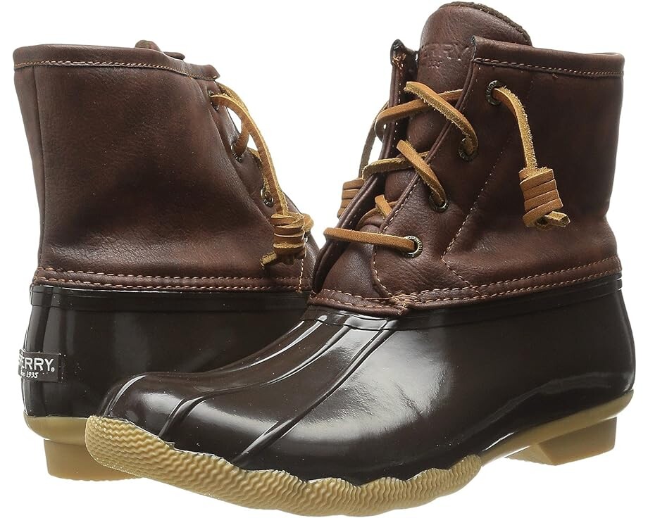 Ботинки Sperry Saltwater Boot, цвет Brown/Brown 
Ботинки Sperry Saltwater Boot, цвет Brown/Brown