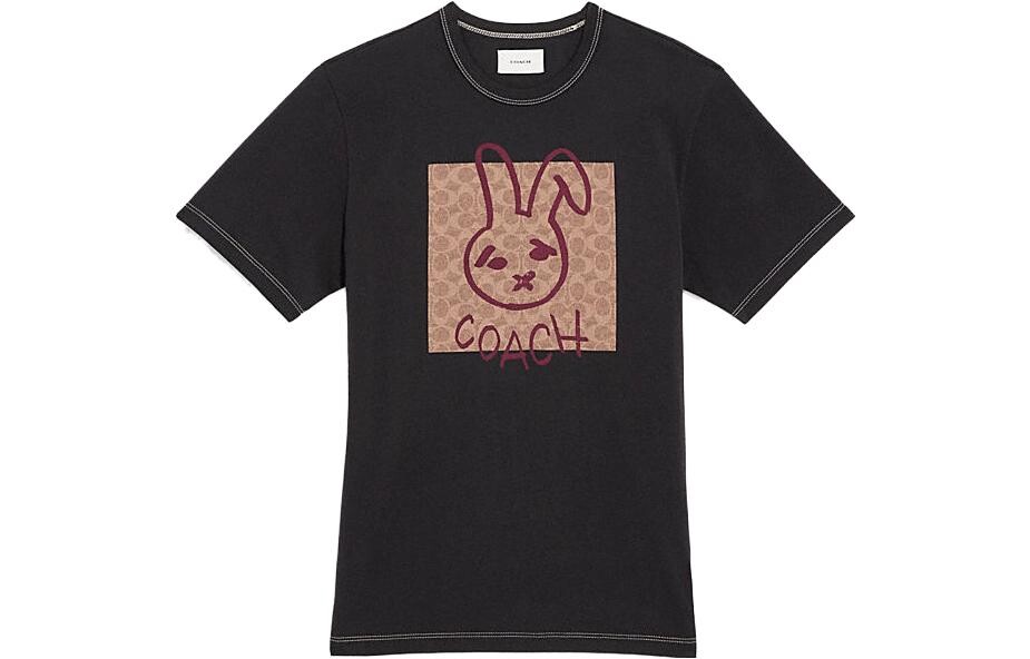 ТРЕНЕРА Мужская футболка COACH, цвет Black 
ТРЕНЕРА Мужская футболка COACH, цвет Black