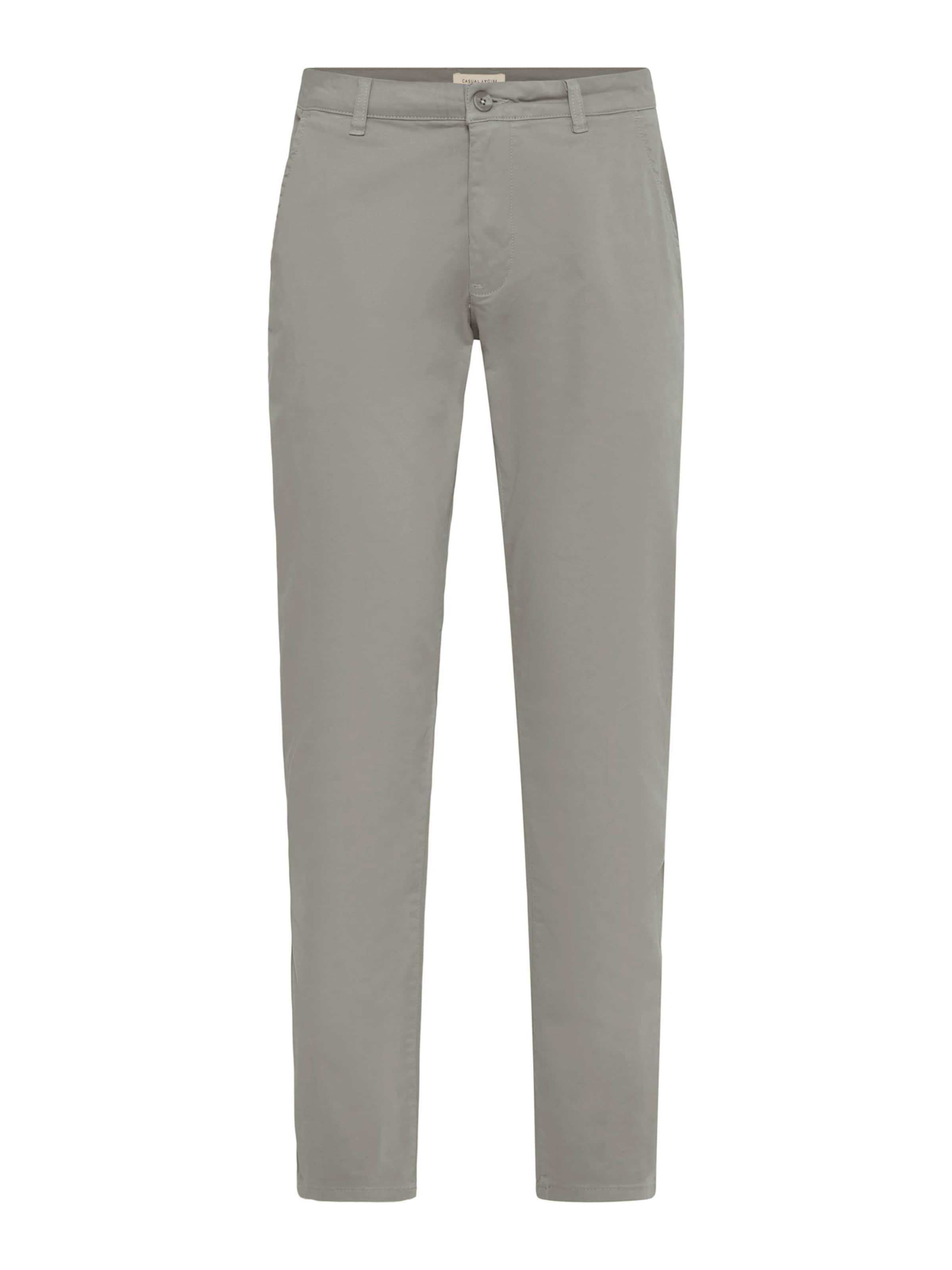 Casual Friday Брюки чинос 'Viggo' в сером цвете, силуэт slim fit
Casual Friday Брюки чинос 'Viggo' в сером цвете, силуэт slim fit