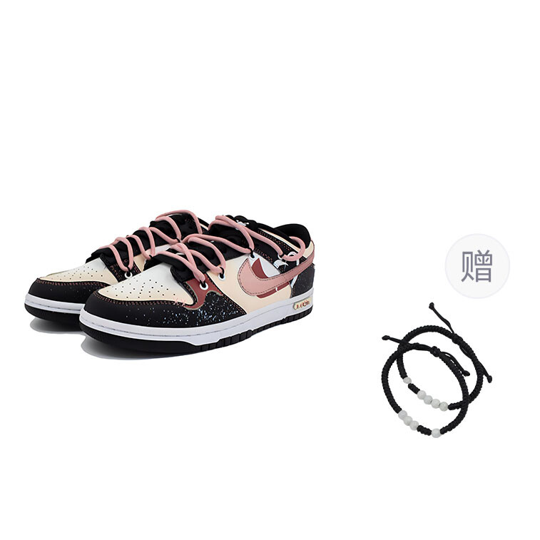 Кроссовки Nike Dunk Skateboarding Shoes Unisex Low-top White/black/pink, черный
Кроссовки Nike Dunk Skateboarding Shoes Unisex Low-top White/black/pink, черный