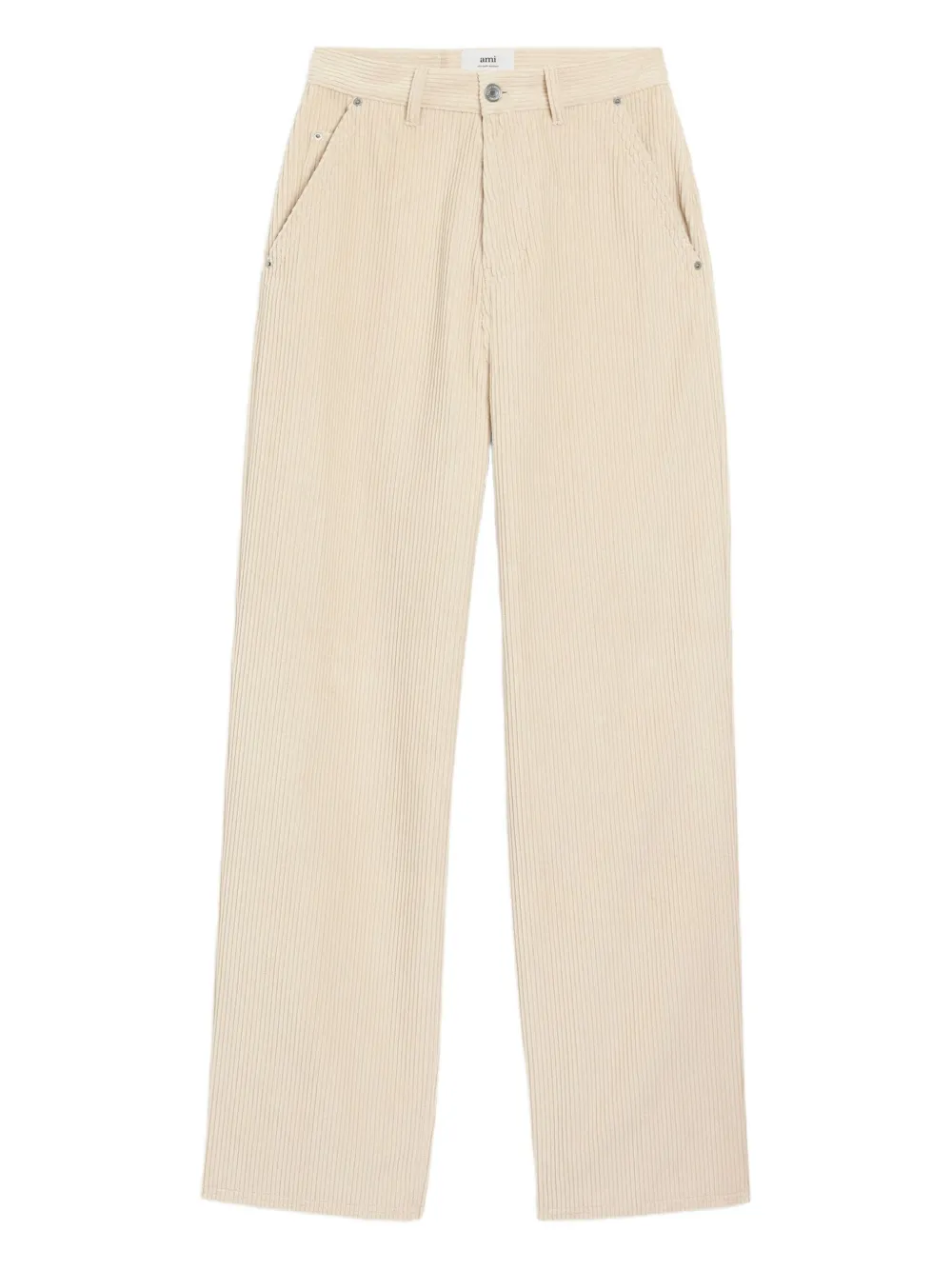 Широкие брюки AMI Paris, нейтральный
Широкие брюки AMI Paris, нейтральный