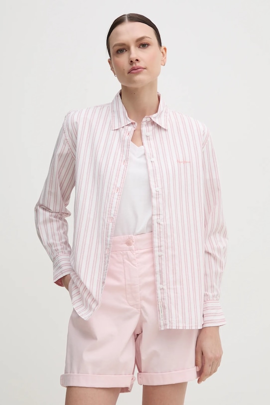 Хлопковая рубашка CLEVER Pepe Jeans, белый
Хлопковая рубашка CLEVER Pepe Jeans, белый