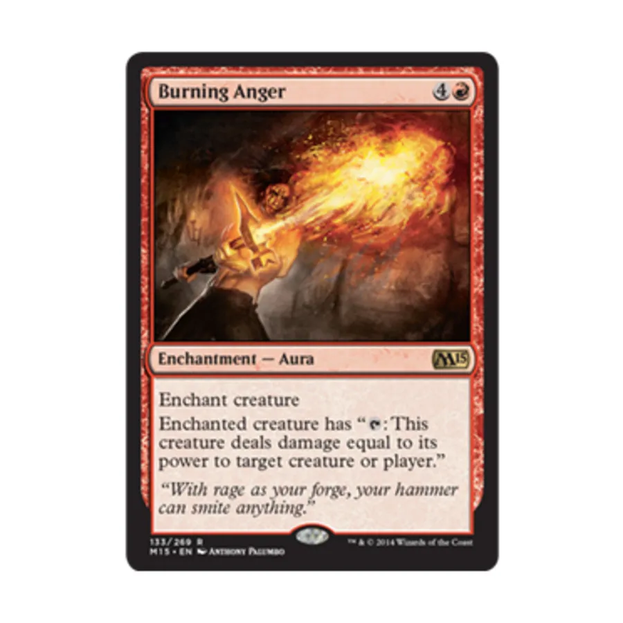 CCG Пылающий гнев (клавиша R), MTG - Magic 2015
CCG Пылающий гнев (клавиша R), MTG - Magic 2015