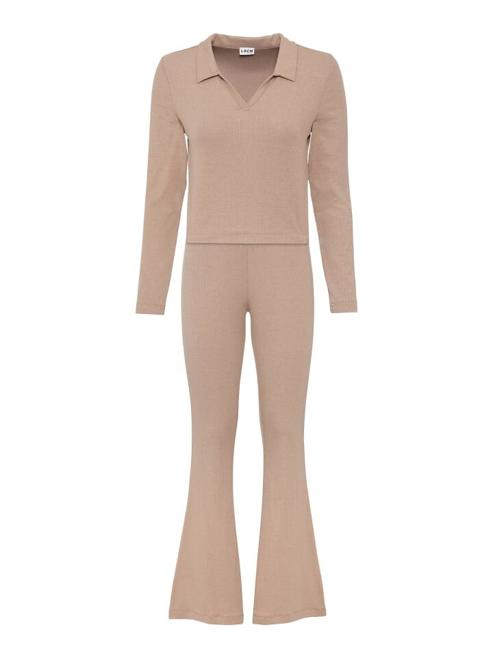 Пижама LSCN BY LASCANA, песочный
Пижама LSCN BY LASCANA, песочный