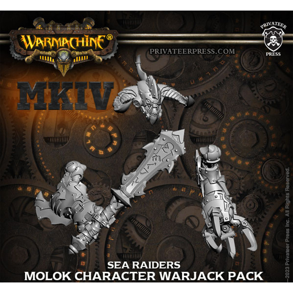 Миниатюра Privateer Press Warmachine MKIV: Orgoth Sea Raiders - Molok, Character Warjack Pack
Миниатюра Privateer Press Warmachine MKIV: Orgoth Sea Raiders - Molok, Character Warjack Pack